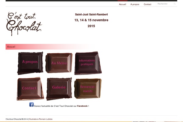 cesttoutchocolat.fr site used Fontfolio