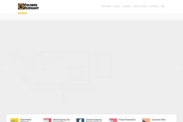 Site using Thegem-elements-elementor plugin