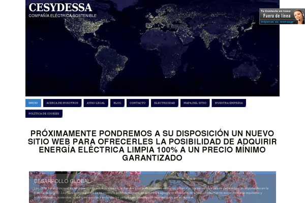 Parabola theme site design template sample