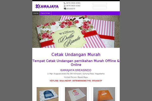 Wp-wisata theme site design template sample