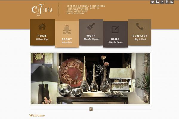 BUILDER theme site design template sample