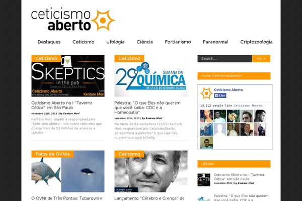 Cream Magazine theme site design template sample