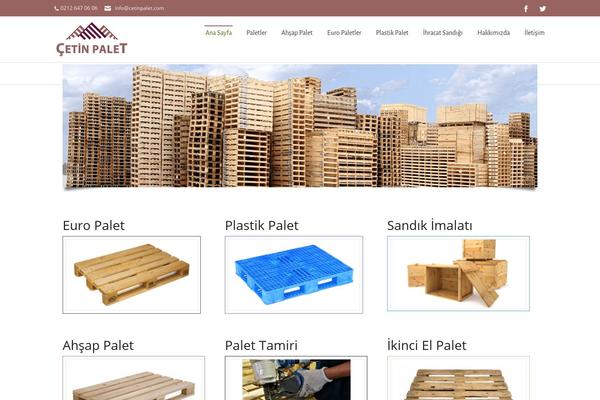 Gardenia theme site design template sample