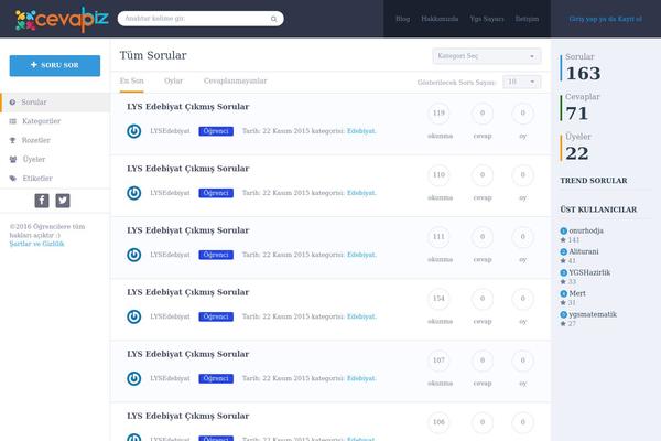 QAEngine theme site design template sample