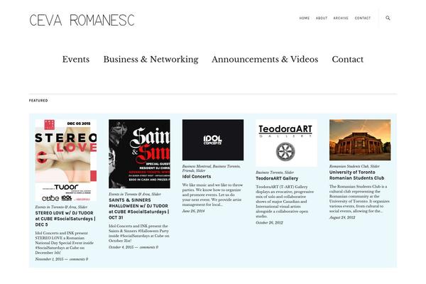 Zuki. theme site design template sample