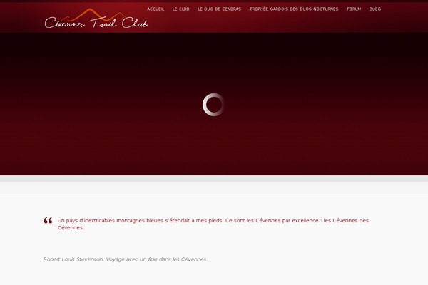 cevennes-trail-club.fr site used Codilight