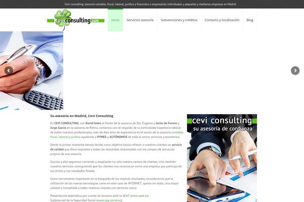 Site using Links With Icons Widget plugin