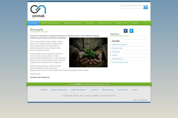 cevnak.com site used Green One