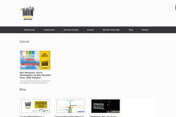Vantage theme site design template sample