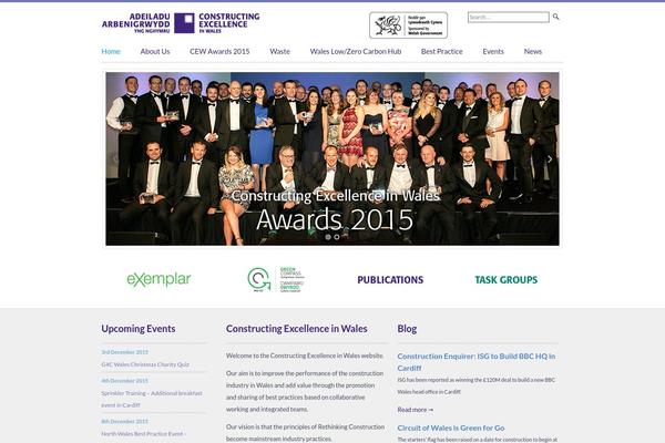 cewales.org.uk site used Cew