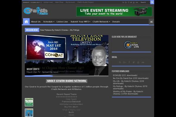 cfaithradio.com site used Sahifa1