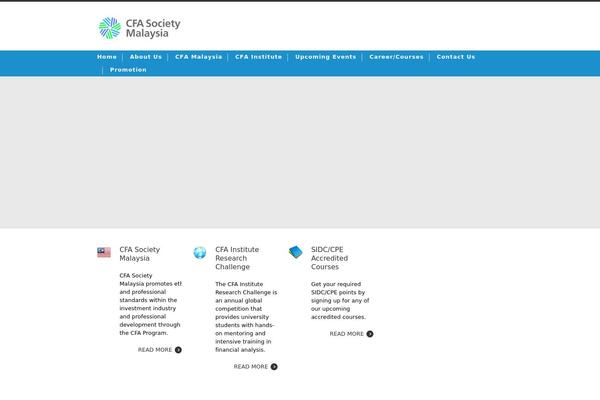 Cfa theme site design template sample
