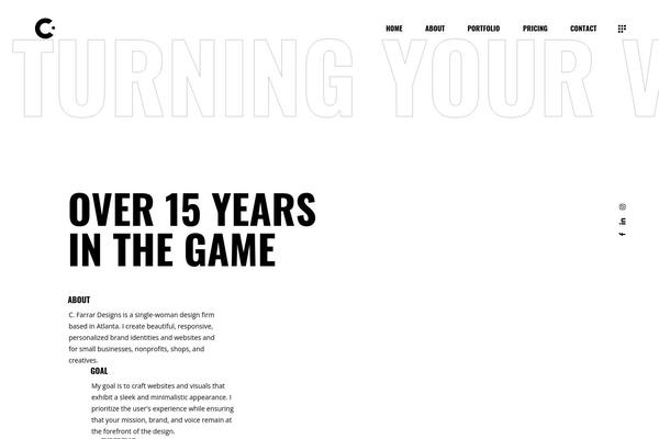 Manon theme site design template sample