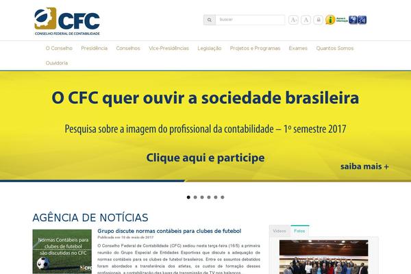 Site using Cool Timeline plugin