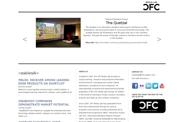 Sandbox theme site design template sample