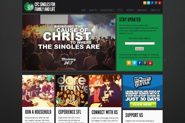 Big Easy theme site design template sample
