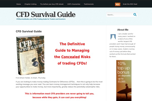 cfdsurvivalguide.com site used Cool Blue