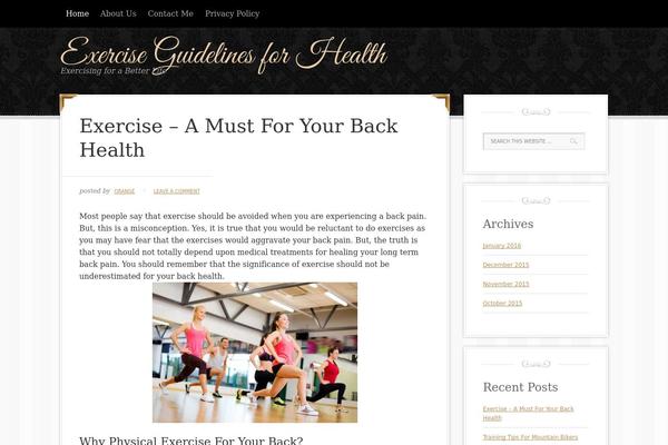 Decor theme site design template sample