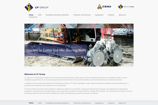 Hi theme site design template sample