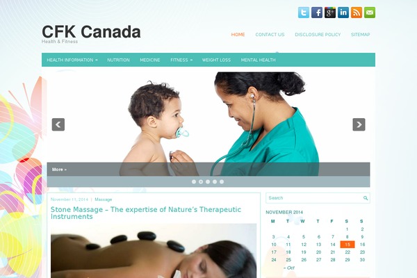 cfkcanada.com site used Healthzone