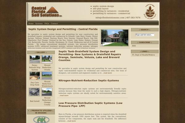 Wasteland theme site design template sample
