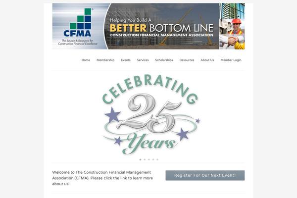 Construct theme site design template sample
