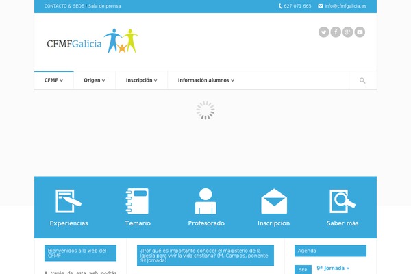 ParkCollege theme site design template sample