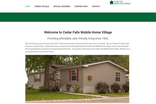 Wp Estate theme site design template sample