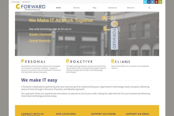 Enfold-child theme site design template sample