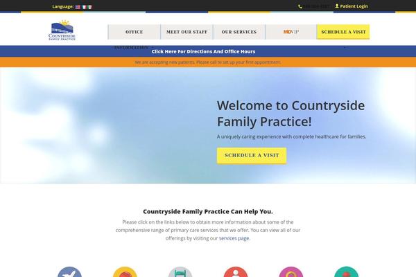 Divi theme site design template sample