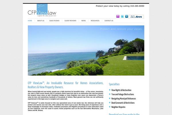 Cfp theme site design template sample