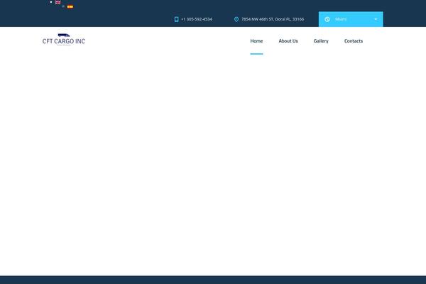 Transcargo theme site design template sample