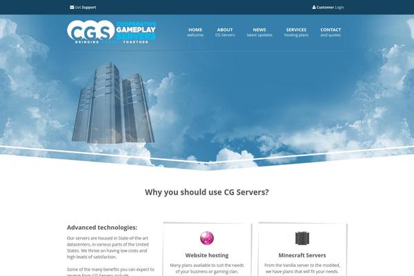 cg-servers.com site used Cloudhoster-1-2