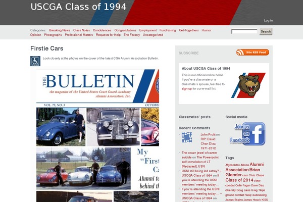 Carrington Blog theme site design template sample