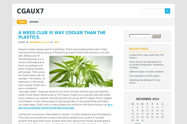 The Bizness theme site design template sample