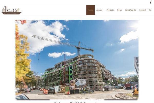 Spark theme site design template sample