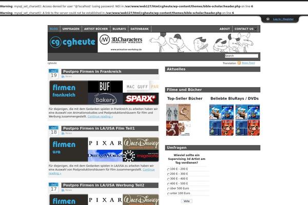 Bible Scholar theme site design template sample