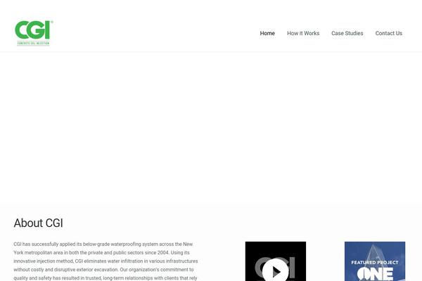 Impreza theme site design template sample