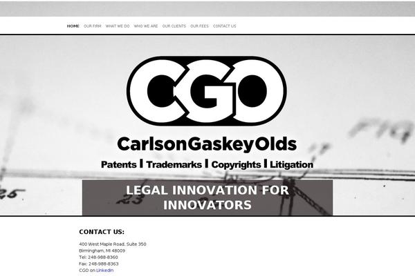 cgolaw.com site used Modernist