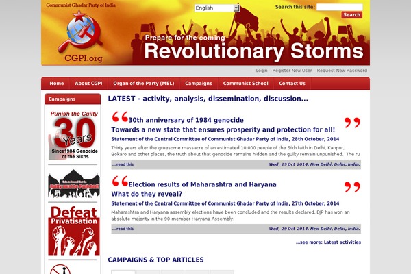 cgpi.org site used Wellington