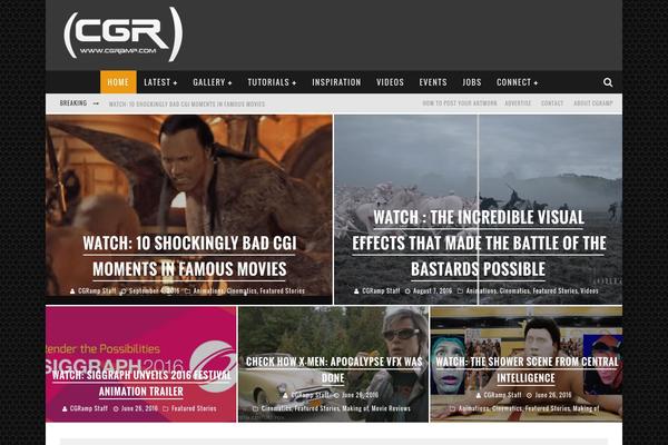 Valenti theme site design template sample