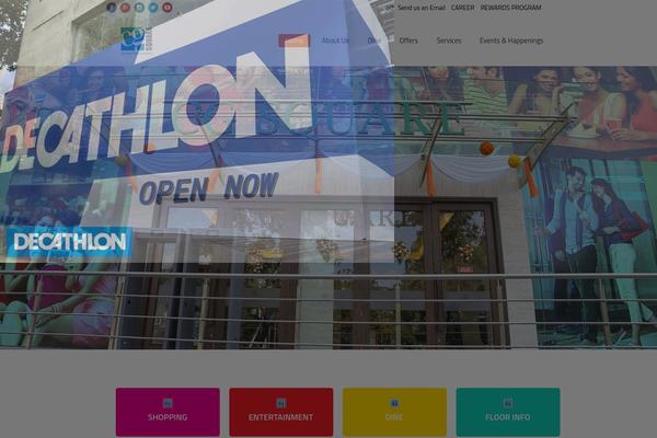 Mall theme site design template sample