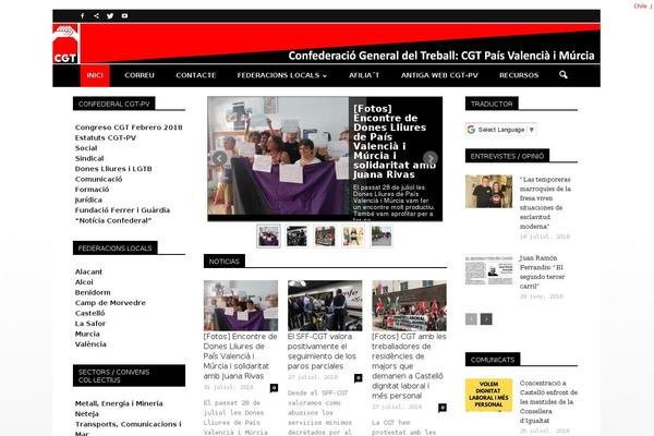 Site using Advanced post slider plugin