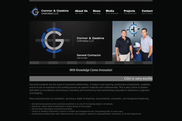 Carta theme site design template sample