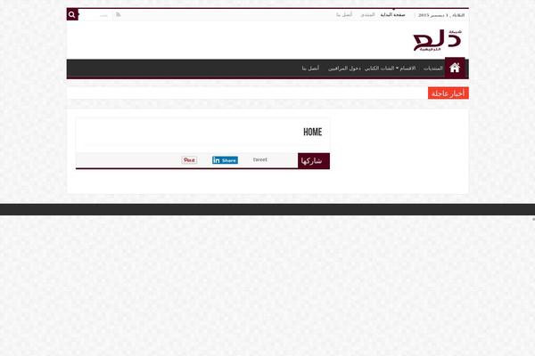 Sahifa theme site design template sample