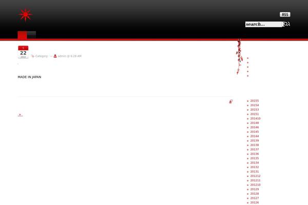Stardust theme site design template sample