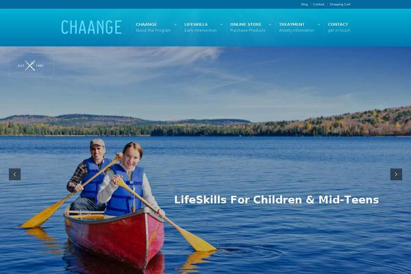 Karma Child theme site design template sample