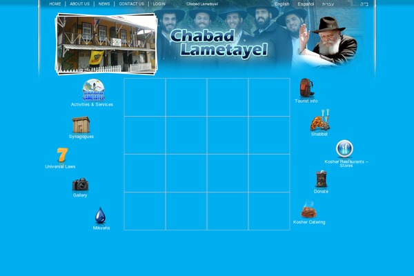 chabad theme websites examples