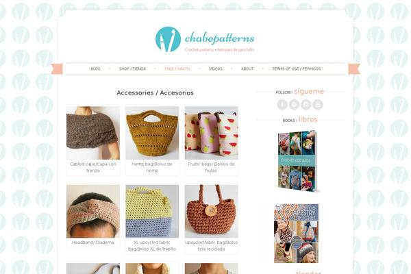 chabepatterns.com site used Fotografie-pro