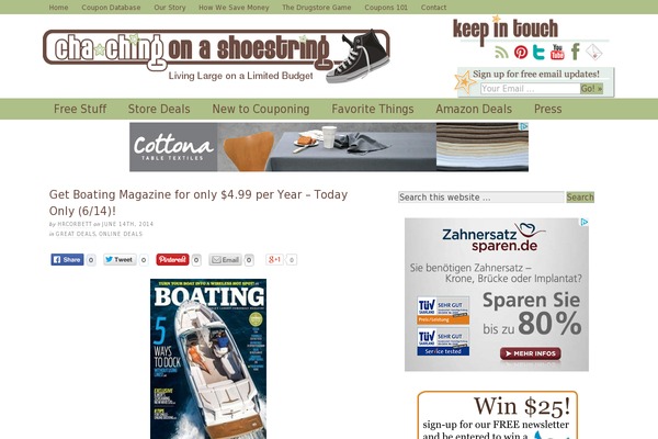 Site using Pinterest Pinboard Widget plugin